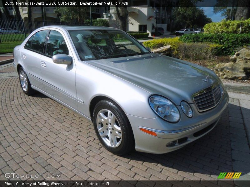 Desert Silver Metallic / Ash 2005 Mercedes-Benz E 320 CDI Sedan