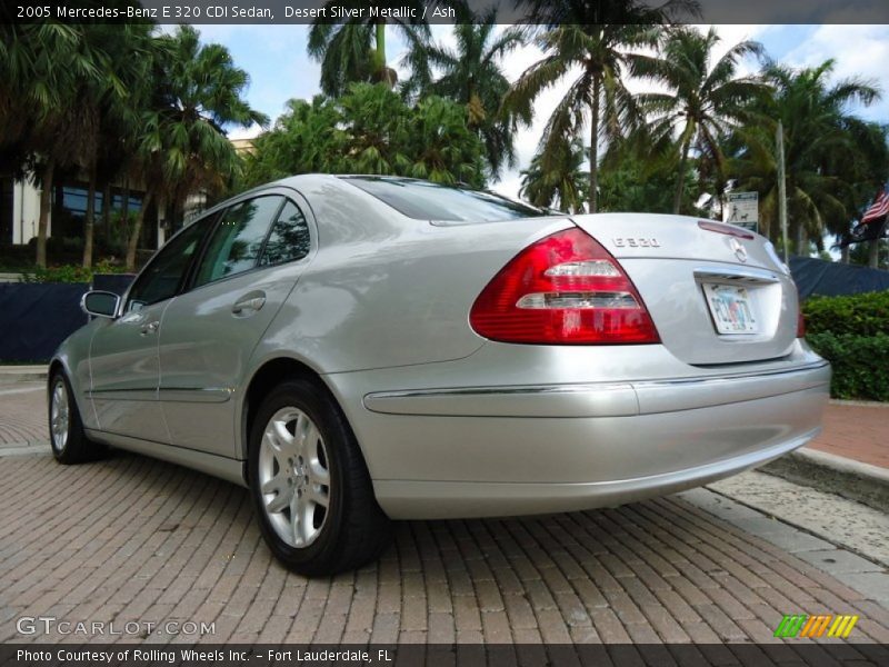 Desert Silver Metallic / Ash 2005 Mercedes-Benz E 320 CDI Sedan