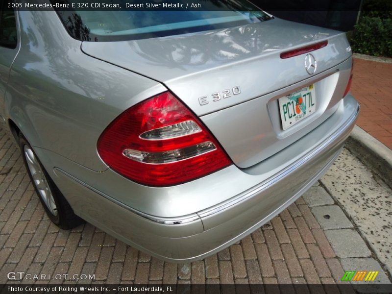 Desert Silver Metallic / Ash 2005 Mercedes-Benz E 320 CDI Sedan