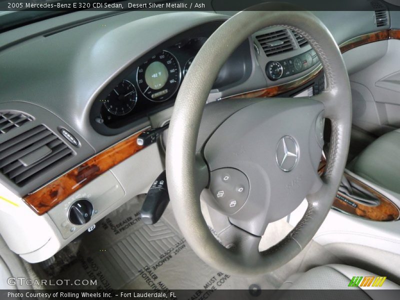 Desert Silver Metallic / Ash 2005 Mercedes-Benz E 320 CDI Sedan