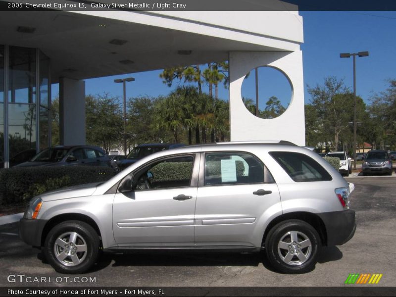 Galaxy Silver Metallic / Light Gray 2005 Chevrolet Equinox LS