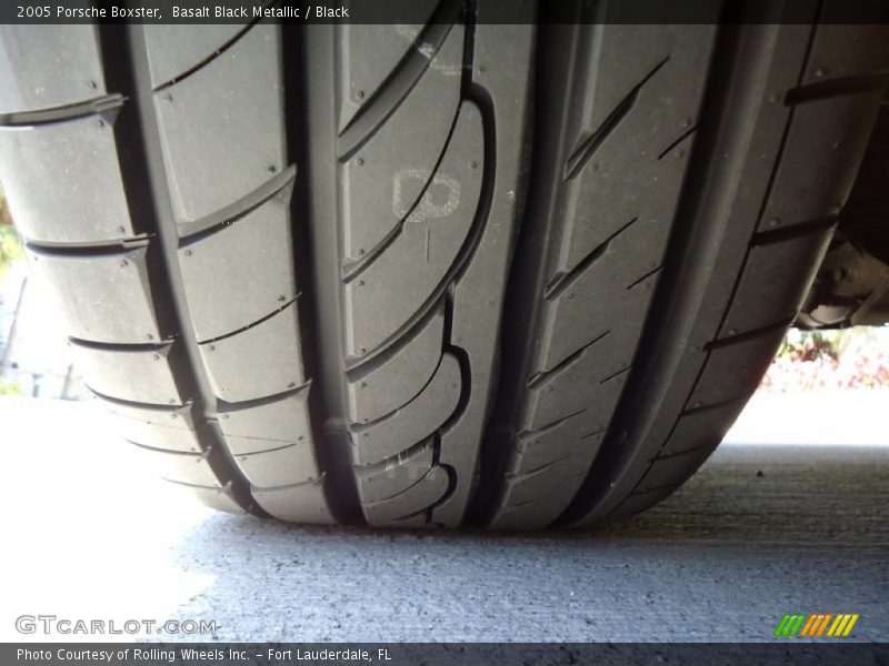 Basalt Black Metallic / Black 2005 Porsche Boxster