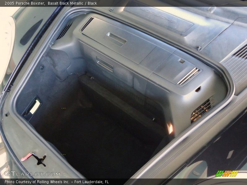  2005 Boxster  Trunk