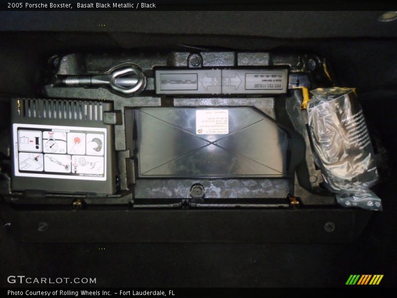Tool Kit of 2005 Boxster 