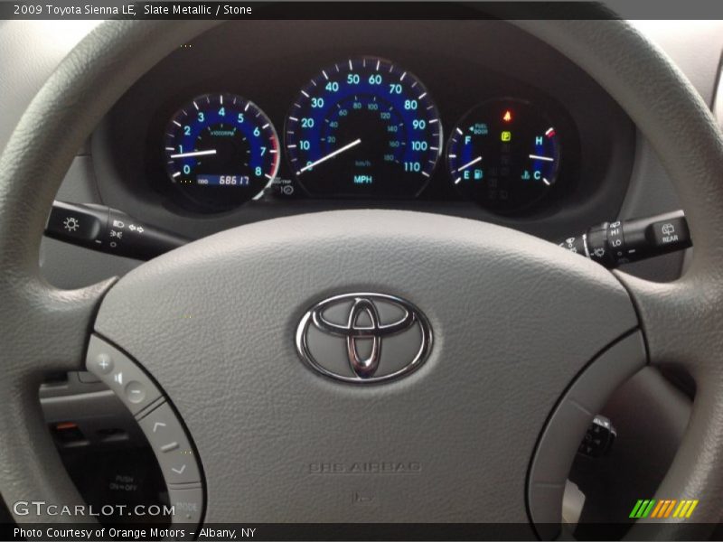 Slate Metallic / Stone 2009 Toyota Sienna LE