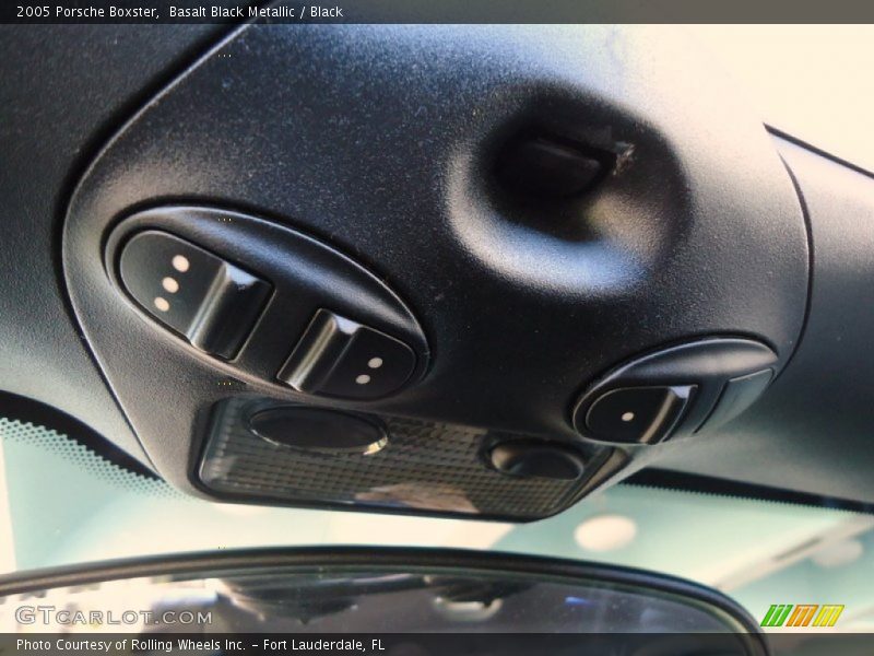 Basalt Black Metallic / Black 2005 Porsche Boxster