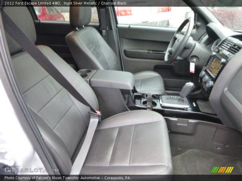Ingot Silver Metallic / Charcoal Black 2012 Ford Escape Limited 4WD