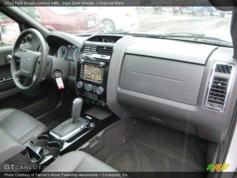 Ingot Silver Metallic / Charcoal Black 2012 Ford Escape Limited 4WD