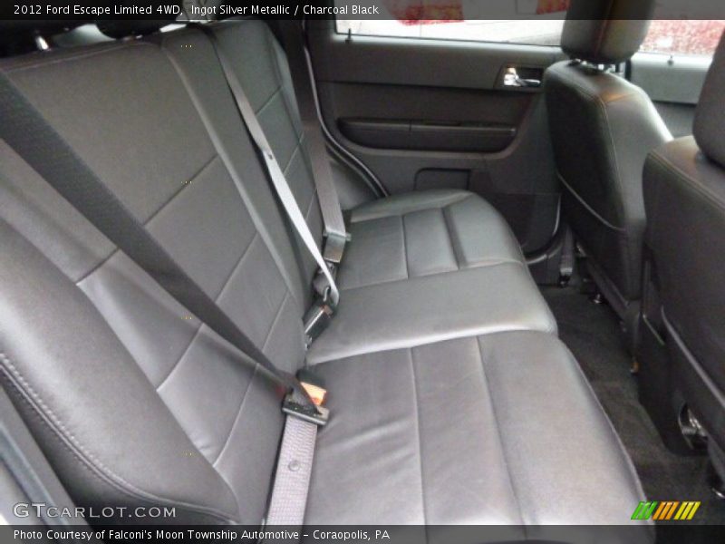 Ingot Silver Metallic / Charcoal Black 2012 Ford Escape Limited 4WD