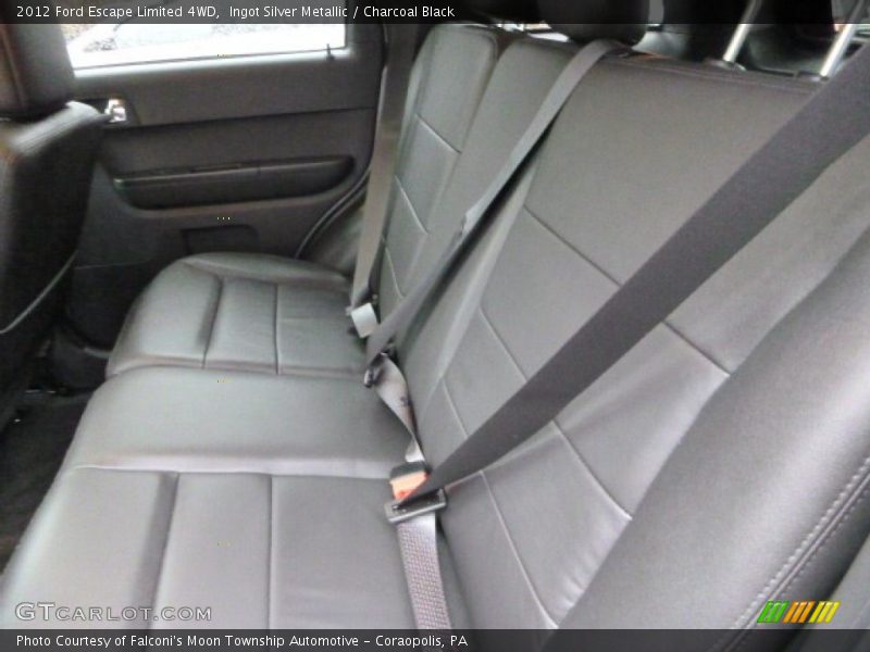 Ingot Silver Metallic / Charcoal Black 2012 Ford Escape Limited 4WD