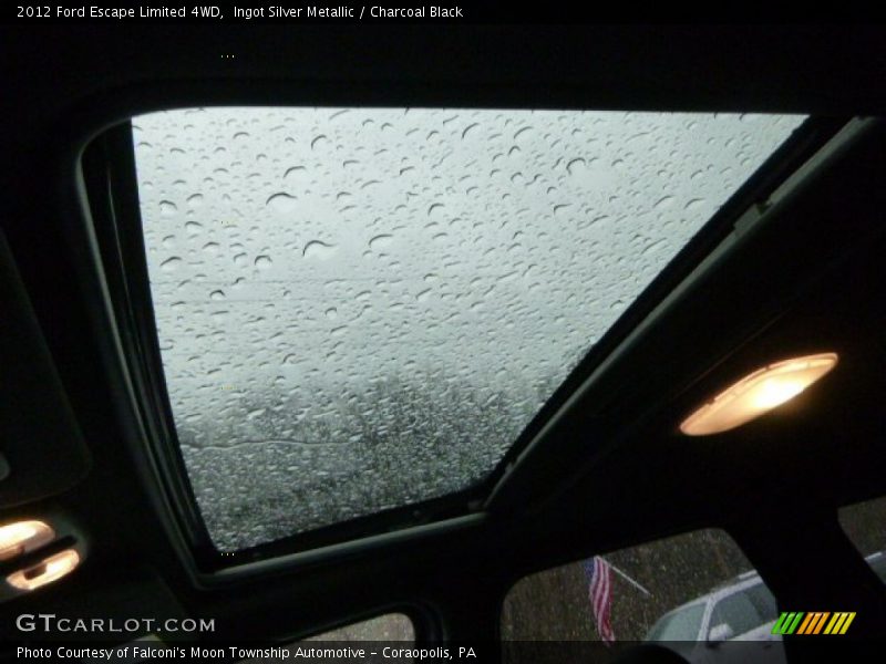Ingot Silver Metallic / Charcoal Black 2012 Ford Escape Limited 4WD