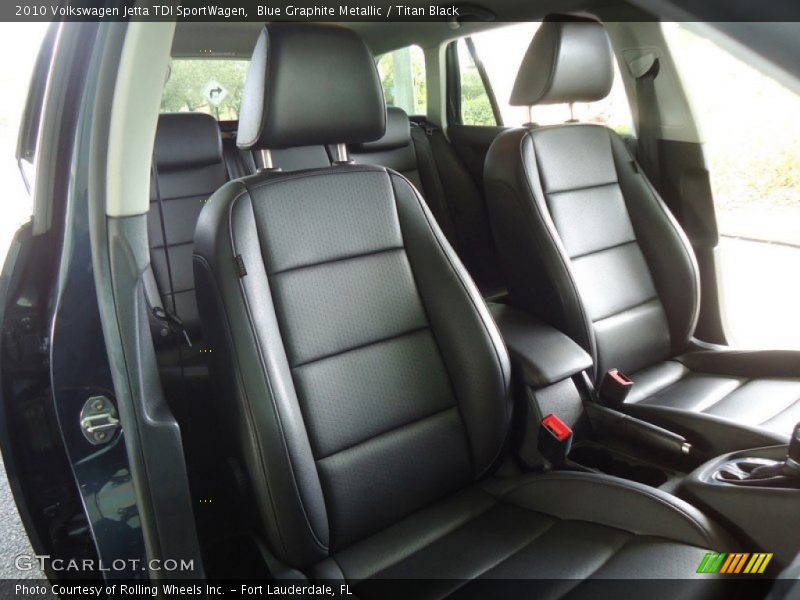 Blue Graphite Metallic / Titan Black 2010 Volkswagen Jetta TDI SportWagen