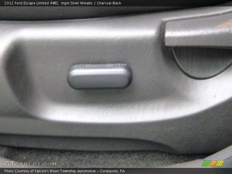 Ingot Silver Metallic / Charcoal Black 2012 Ford Escape Limited 4WD
