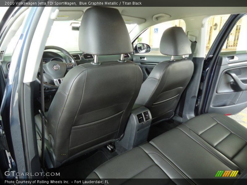 Blue Graphite Metallic / Titan Black 2010 Volkswagen Jetta TDI SportWagen
