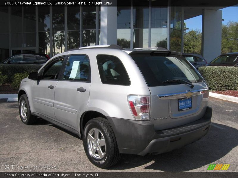 Galaxy Silver Metallic / Light Gray 2005 Chevrolet Equinox LS