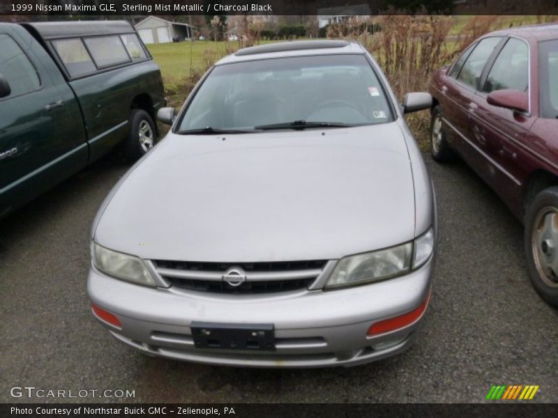 Sterling Mist Metallic / Charcoal Black 1999 Nissan Maxima GLE