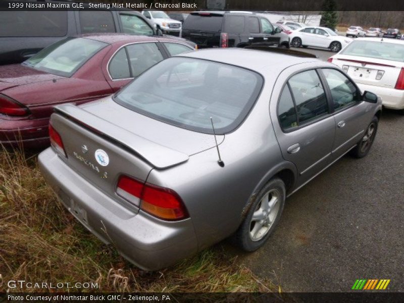 Sterling Mist Metallic / Charcoal Black 1999 Nissan Maxima GLE