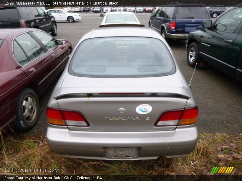 Sterling Mist Metallic / Charcoal Black 1999 Nissan Maxima GLE