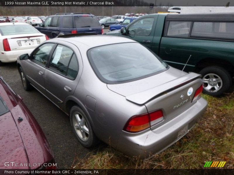 Sterling Mist Metallic / Charcoal Black 1999 Nissan Maxima GLE