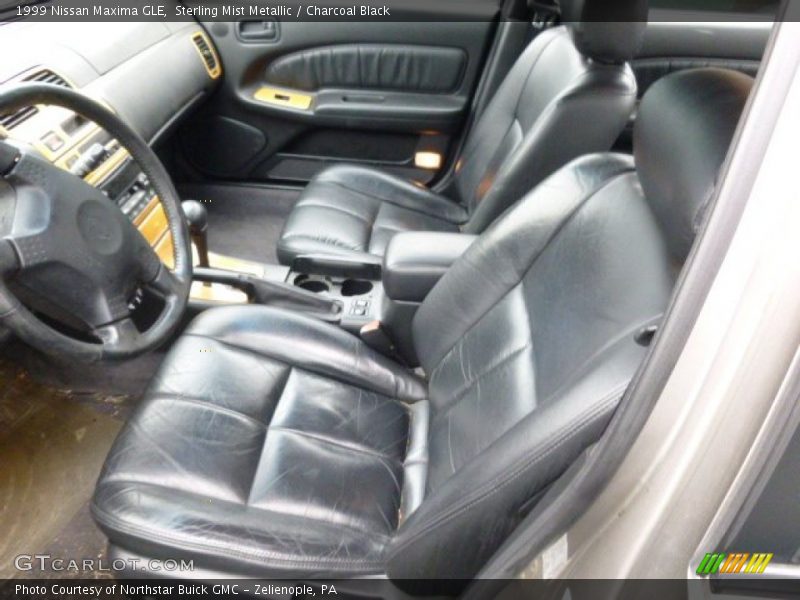 Sterling Mist Metallic / Charcoal Black 1999 Nissan Maxima GLE
