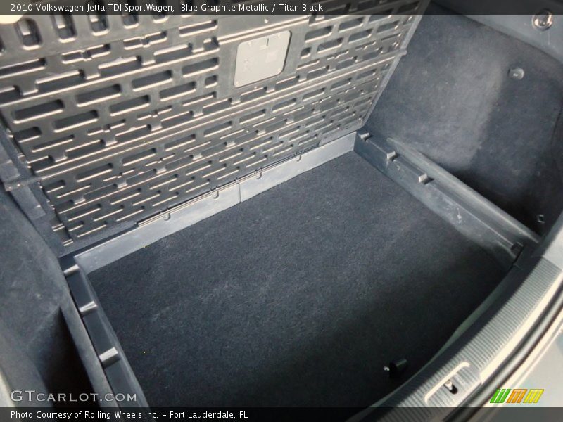 Blue Graphite Metallic / Titan Black 2010 Volkswagen Jetta TDI SportWagen
