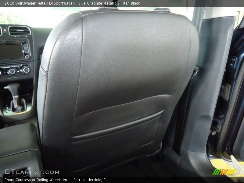 Blue Graphite Metallic / Titan Black 2010 Volkswagen Jetta TDI SportWagen