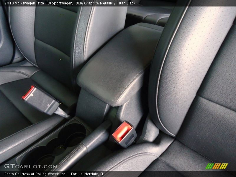 Blue Graphite Metallic / Titan Black 2010 Volkswagen Jetta TDI SportWagen