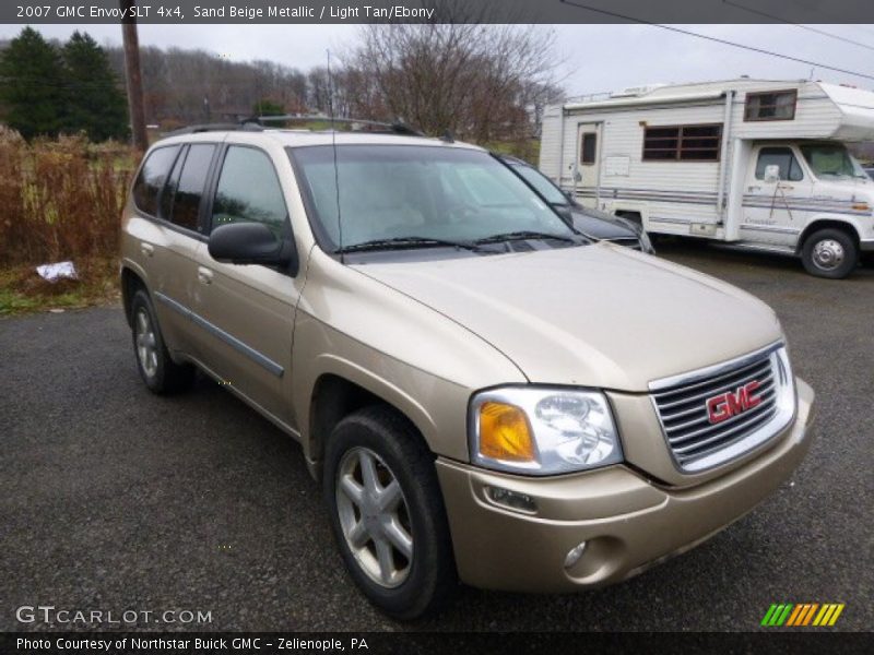 Sand Beige Metallic / Light Tan/Ebony 2007 GMC Envoy SLT 4x4