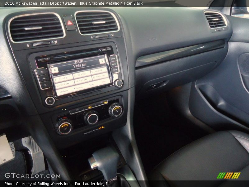 Blue Graphite Metallic / Titan Black 2010 Volkswagen Jetta TDI SportWagen