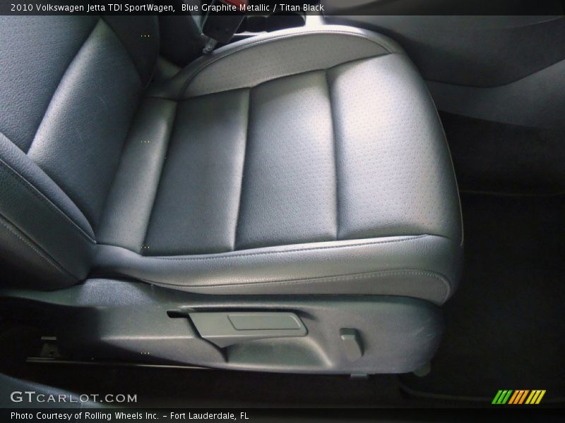 Blue Graphite Metallic / Titan Black 2010 Volkswagen Jetta TDI SportWagen