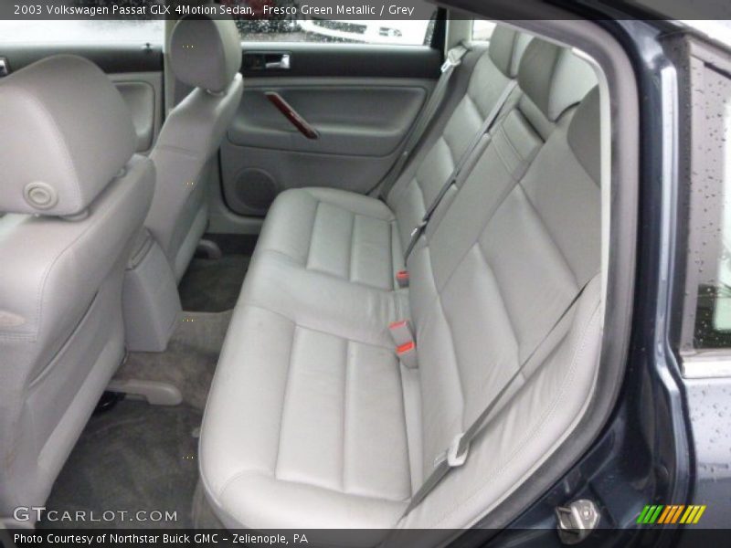 Fresco Green Metallic / Grey 2003 Volkswagen Passat GLX 4Motion Sedan