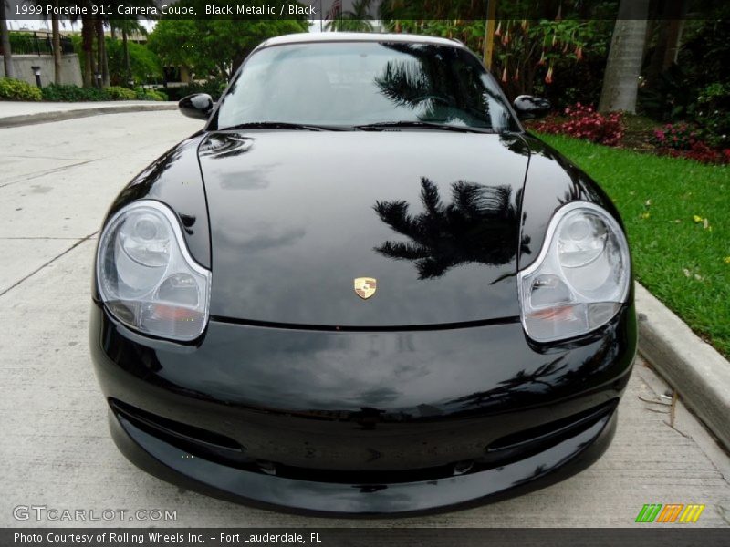 Black Metallic / Black 1999 Porsche 911 Carrera Coupe