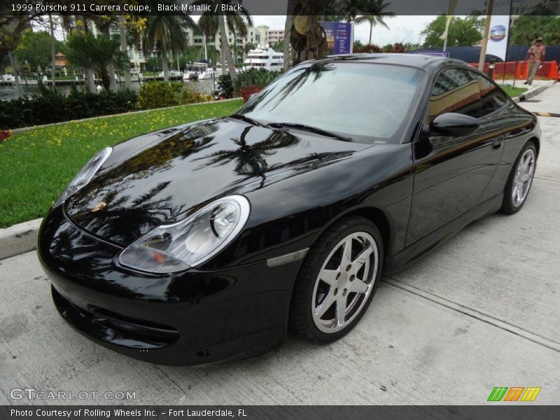 Black Metallic / Black 1999 Porsche 911 Carrera Coupe