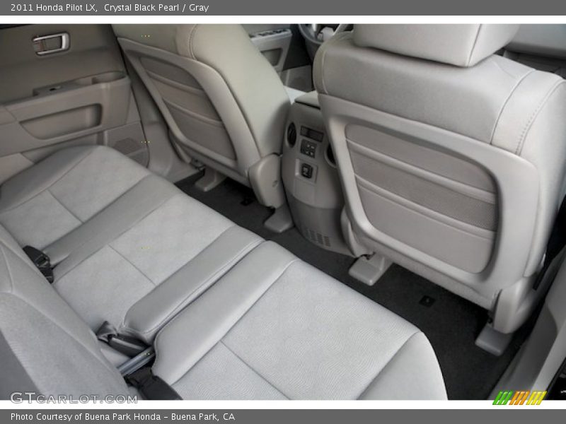 Crystal Black Pearl / Gray 2011 Honda Pilot LX
