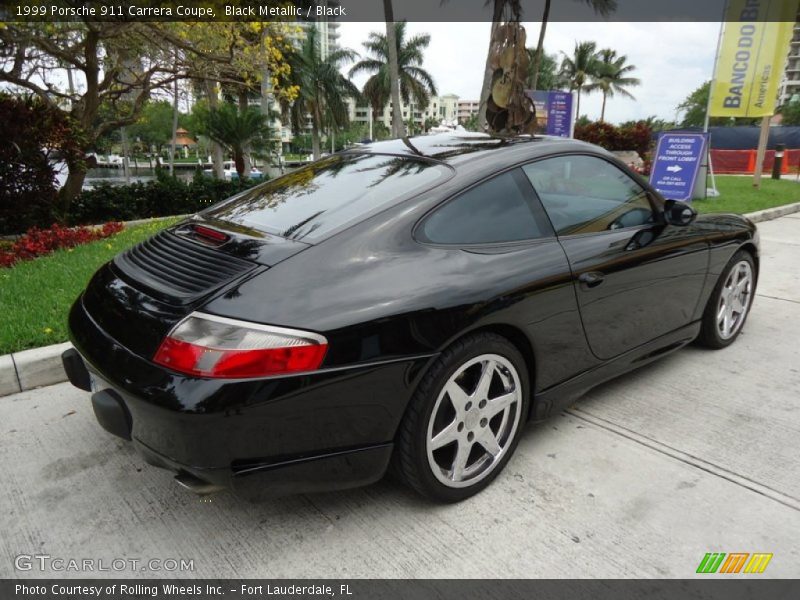 Black Metallic / Black 1999 Porsche 911 Carrera Coupe