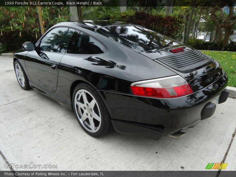 Black Metallic / Black 1999 Porsche 911 Carrera Coupe