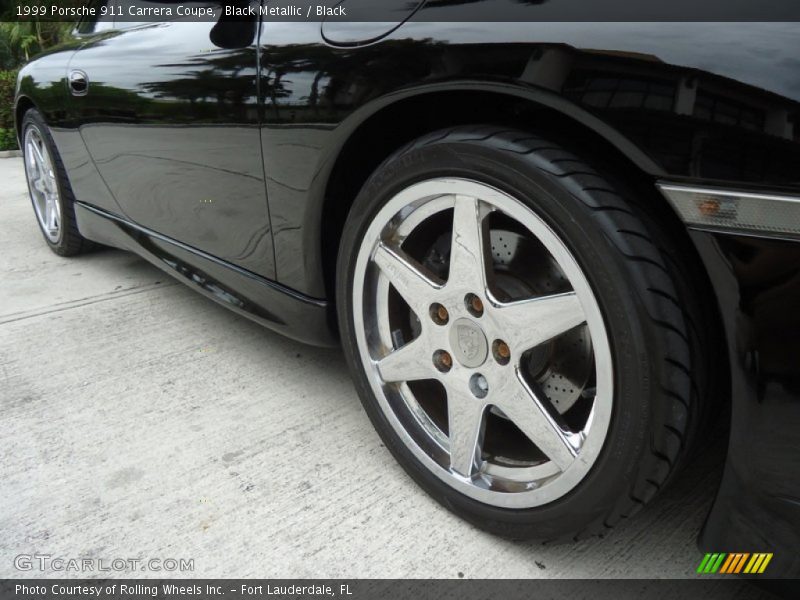 Black Metallic / Black 1999 Porsche 911 Carrera Coupe