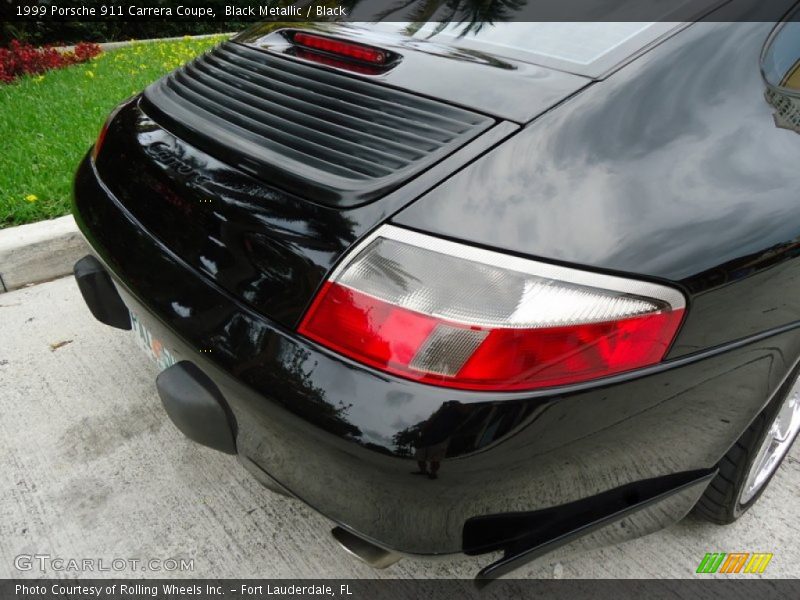 Black Metallic / Black 1999 Porsche 911 Carrera Coupe