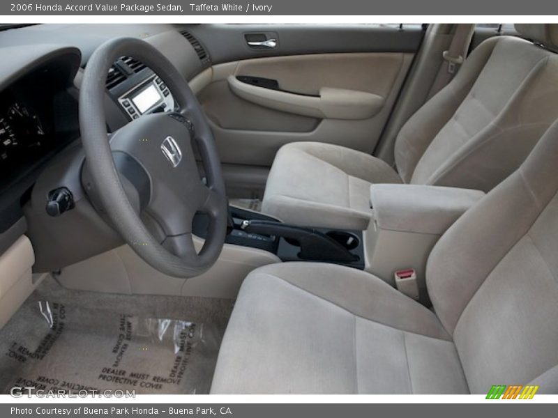  2006 Accord Value Package Sedan Ivory Interior