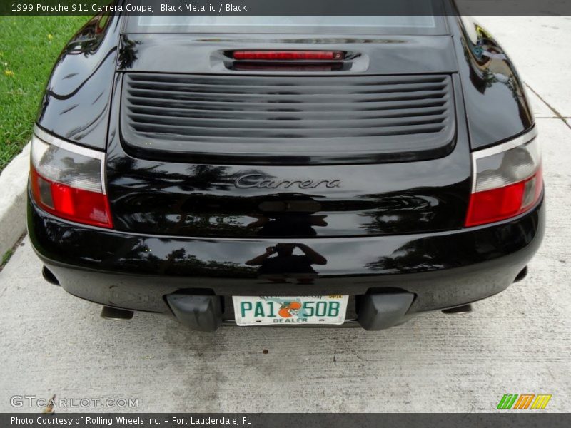 Black Metallic / Black 1999 Porsche 911 Carrera Coupe