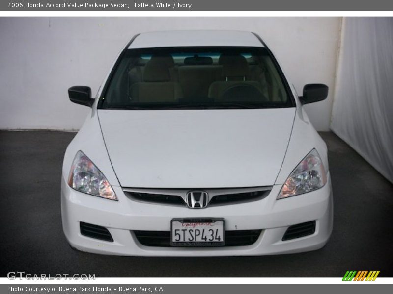 Taffeta White / Ivory 2006 Honda Accord Value Package Sedan