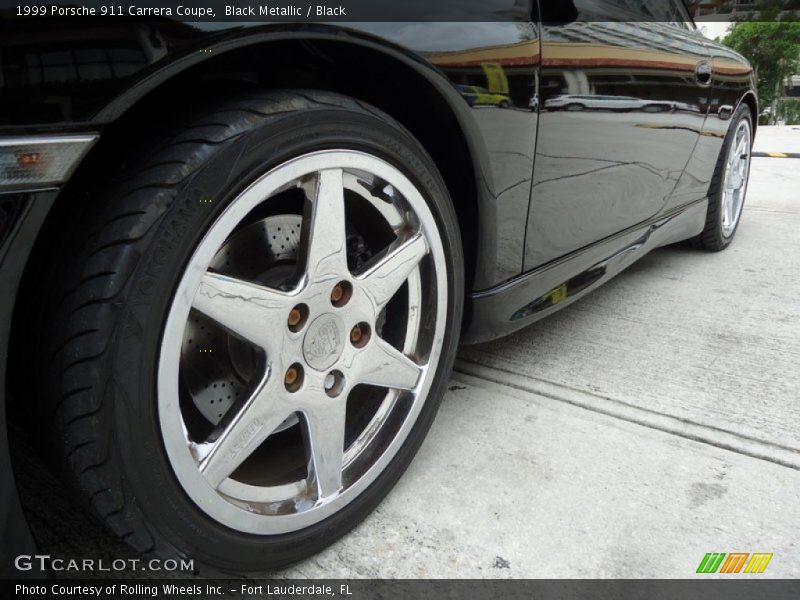 Black Metallic / Black 1999 Porsche 911 Carrera Coupe