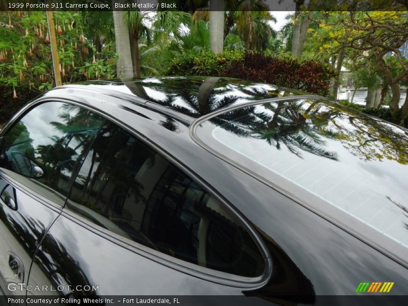 Black Metallic / Black 1999 Porsche 911 Carrera Coupe