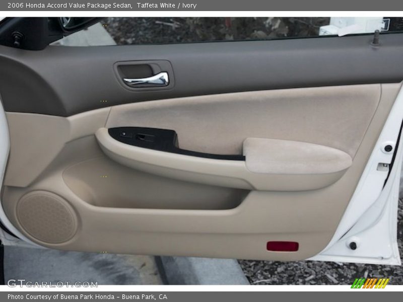 Taffeta White / Ivory 2006 Honda Accord Value Package Sedan