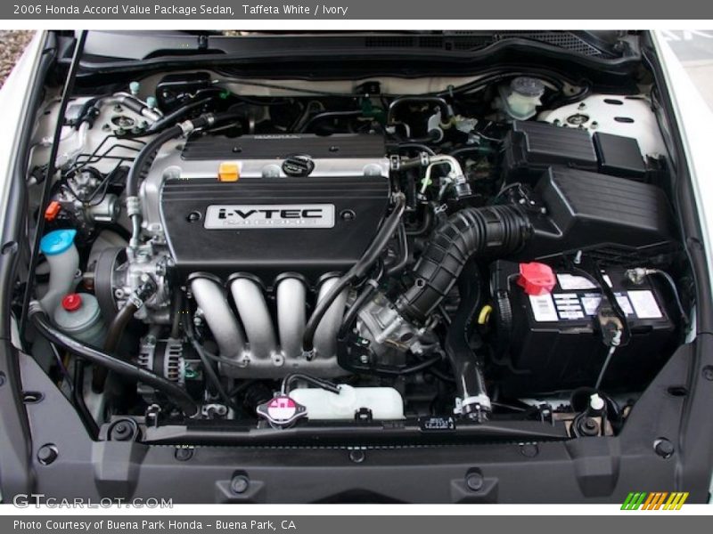  2006 Accord Value Package Sedan Engine - 2.4L DOHC 16V i-VTEC 4 Cylinder
