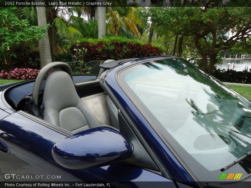 Lapis Blue Metallic / Graphite Grey 2002 Porsche Boxster
