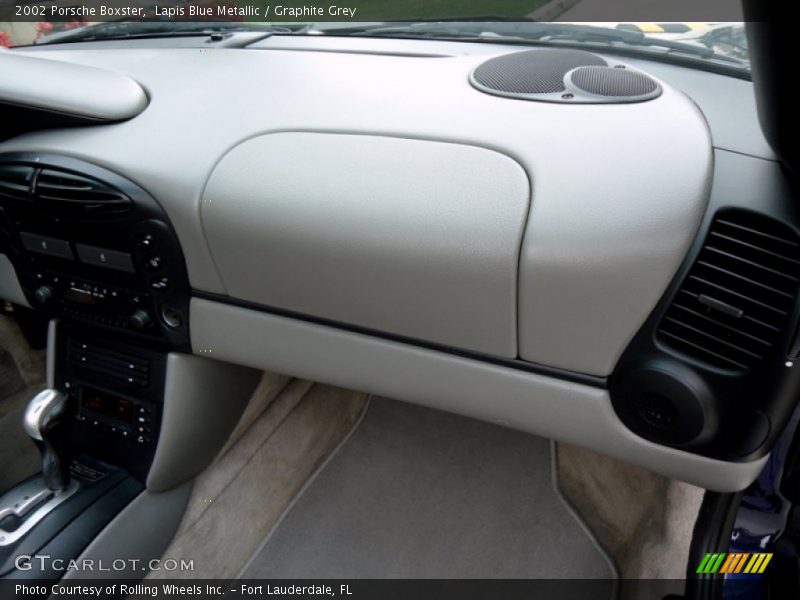 Lapis Blue Metallic / Graphite Grey 2002 Porsche Boxster