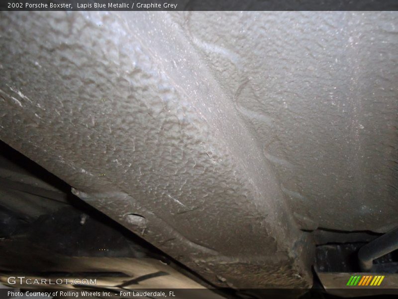 Lapis Blue Metallic / Graphite Grey 2002 Porsche Boxster