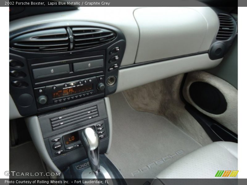Lapis Blue Metallic / Graphite Grey 2002 Porsche Boxster