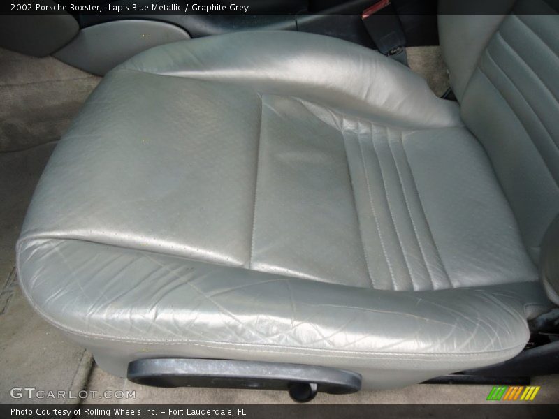 Lapis Blue Metallic / Graphite Grey 2002 Porsche Boxster